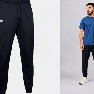 2-Piece Navy & Black Outfit – Small